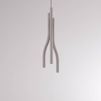Molto Luce Algae M LED hanging light 2,700 K chalk