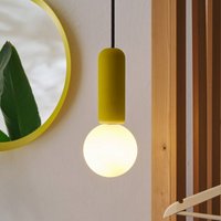 OSRAM hänglampa Decor Concrete Mic, gul, betong, G9