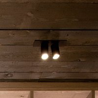 Wever & Ducré Lighting WEVER & DUCRÉ LED-inbyggnadsspot Ceno 1.0 svart 927 bladfjäder