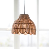 PR Home Pia pendant light made from natural fibre