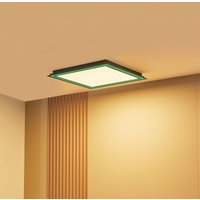 Lucande LED-Deckenlampe Leicy, weiß, 64 cm, RGB, CCT