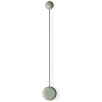 Vibia Pin 1692 LED-vägglampa, 70 cm, grön
