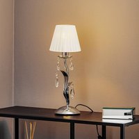ONLI Jacqueline table lamp, 1-bulb, white