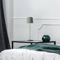 Brilliant Lampe à poser LED rechargeable Kaami, intensité variable, gris mat