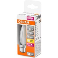 OSRAM Kronljuslampa B22d 5W 2.700K matt dimbar