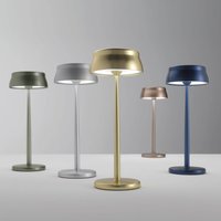 Zafferano Sister Light LED table lamp, rechargeable, green