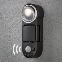 Konstsmide Prato LED outdoor spotlight, battery 10 cm wide