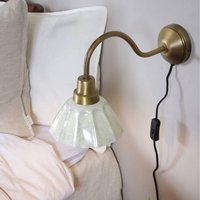 PR Home Vägglampa Ester, naturvit, utskjutning 34 cm, metall