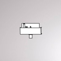 Molto Luce Hanging light adapter for Volare track, white