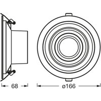 Ledvance Decor Filament Echo downlight LED