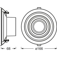 Ledvance Decor Filament Echo LED-downlight