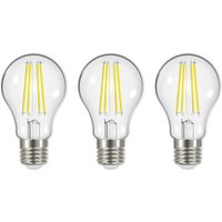 Arcchio LED-filament E27 2,2W 3 000 K 470lm klar 3-pack