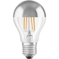 OSRAM LED bulb E27 6.5 W silver mirror 2,700 K