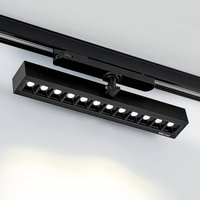 Arcchio Millay LED track spotlight black 4 000 K