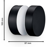 Philips LED outdoor wall light Lava, height 10 cm