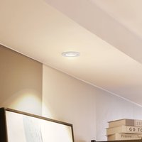 Arcchio LED downlight Zarik, white, 2,700K