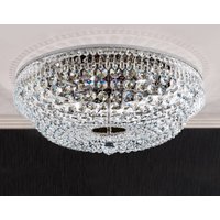 ORION Sherata Ceiling Light Chrome-Edged 55 cm