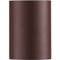 Nordlux Utomhusvägglampa Dion Single, rost, GU10, aluminium, IP44