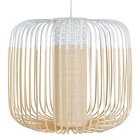 Forestier Bamboo Light M pendellampa 45 cm vit