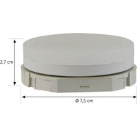 Arcchio LED-lampa, GX53 6W, dimbar, 3 000 K