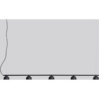 Northern Blush LED-hänglampa, 5 lampor svart