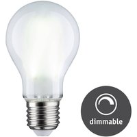 Paulmann LED bulb E27 9W 6500K matt, dimmable