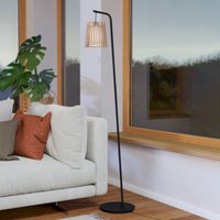 EGLO Fattoria floor lamp with a double lampshade