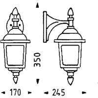 Albert Leuchten Applique d'extérieur RUSTIQUE 719 blanche