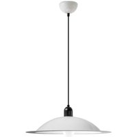 Stilnovo Lampiatta LED-hänglampa, Ø 50 cm, vit