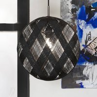 Forestier Chanpen M Hexagonal lampa wisząca czarna
