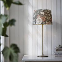 PR Home Lampe de table BASE DAHLIA, verte, hauteur 58 cm, tissu