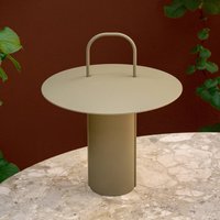 Audo Copenhagen Audo Ray LED table lamp, portable, powder green
