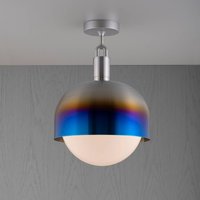 Buster + Punch Gaffel tak stål bränt/opal Ø34cm