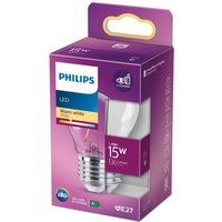 Philips Classic golf ball LED bulb E27 1.4 W clear