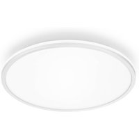 Briloner Pulap A Taklampa LED, vit, Ø 33 cm, plast