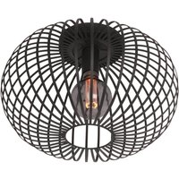 Freelight Aglio ceiling lamp, Ø 40 cm, black, metal