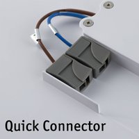 Paulmann Atria plafonnier 4 000 K 30x30 cm blanc