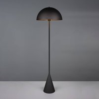 Trio Lighting Alfie floor lamp, matt black, metal, E27