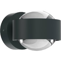 Top Light Puk Mini Wall, G9, clear lenses, matt anthracite