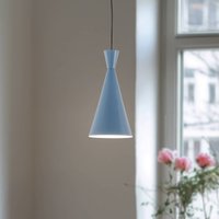 Opviq Tom pendant light, light blue, metal, Ø 19 cm, E27