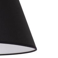 Duolla Lampskärm Sofia höjd 31 cm, svart/vit