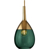 EBB & FLOW Lute S pendant lamp gold ivy green