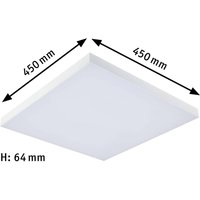 Paulmann Velora regnbågspanel 45x45cm vit RGBW