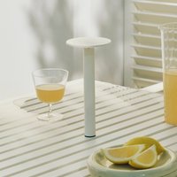 HAY LED rechargeable table lamp HOST PORTABLE, cream white, 22 cm IP44