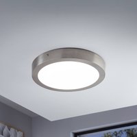 EGLO connect Fueva-C lamp round 30 cm nickel
