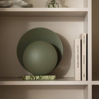 Globen Lighting ORBIT table lamp, green, marble, height 32 cm