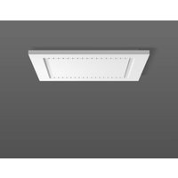 BEGA RZB Hemis Square LED ceiling lamp 40x40 cm 4,000 K