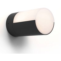 LED-Außenwandleuchte Cyra, 1-fl. mattschwarz