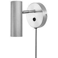 Applique murale Globen Lighting Hubble, acier brossé