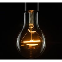 SEGULA LED-lampa E27 A90 3W 2 200 K dimbar klar